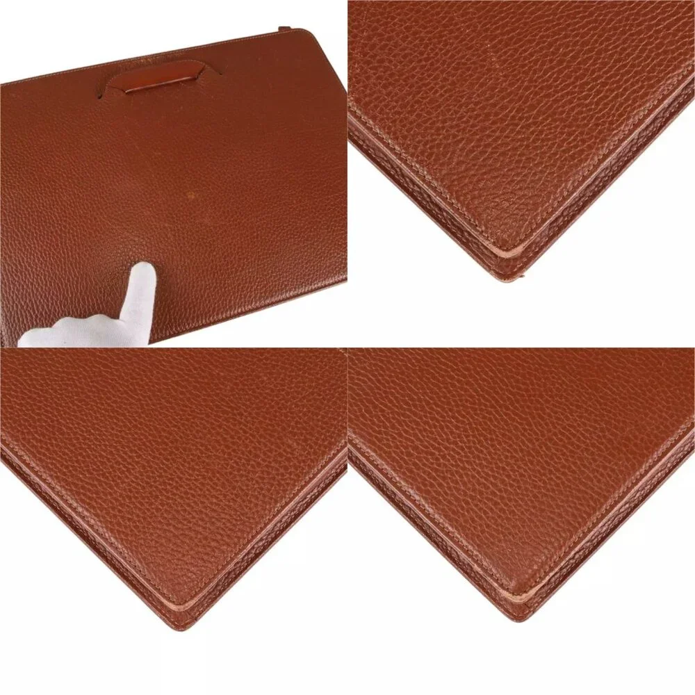 Authentic Burberry soft briefcase business hand bag